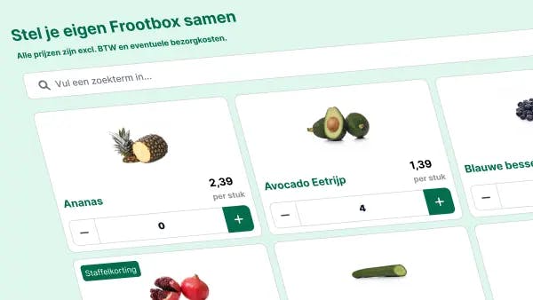Froot B2B customer dashboard preview